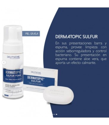 Dermatopic Sulfur Foam Set SkinCare PIEL GRASA